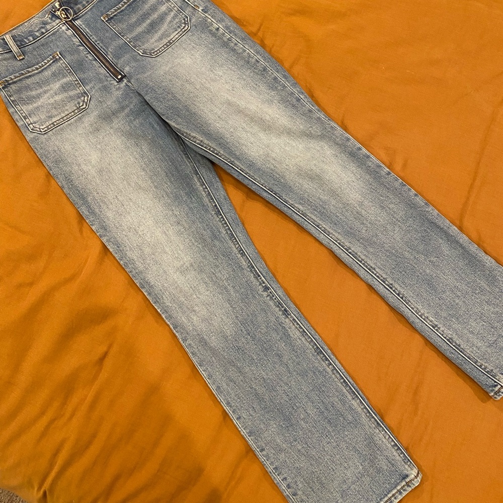Denim Forum The Just Peachy Straight Jean size 26